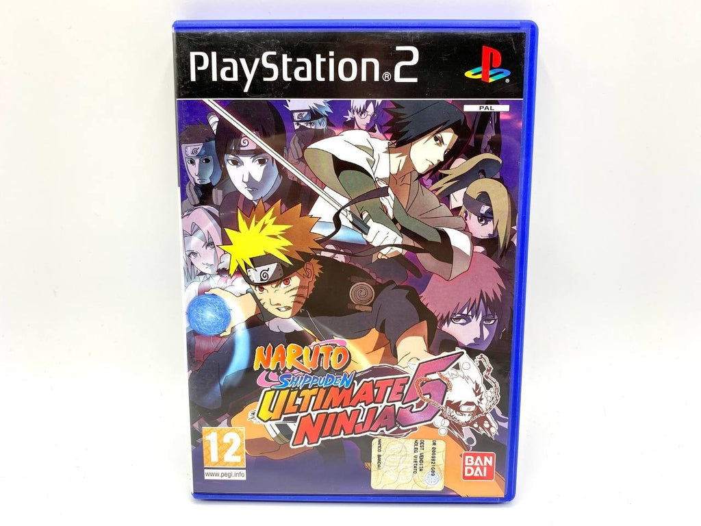 Naruto Shippiden Ultimate Ninja Storm 5 PS2 PLAYSTATION 2 ITA Italiano completo