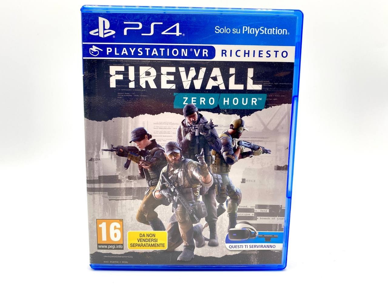 videogioco VR ps4 FIREWALL ZERO HOUR PlayStation 4 Funzionante Completo