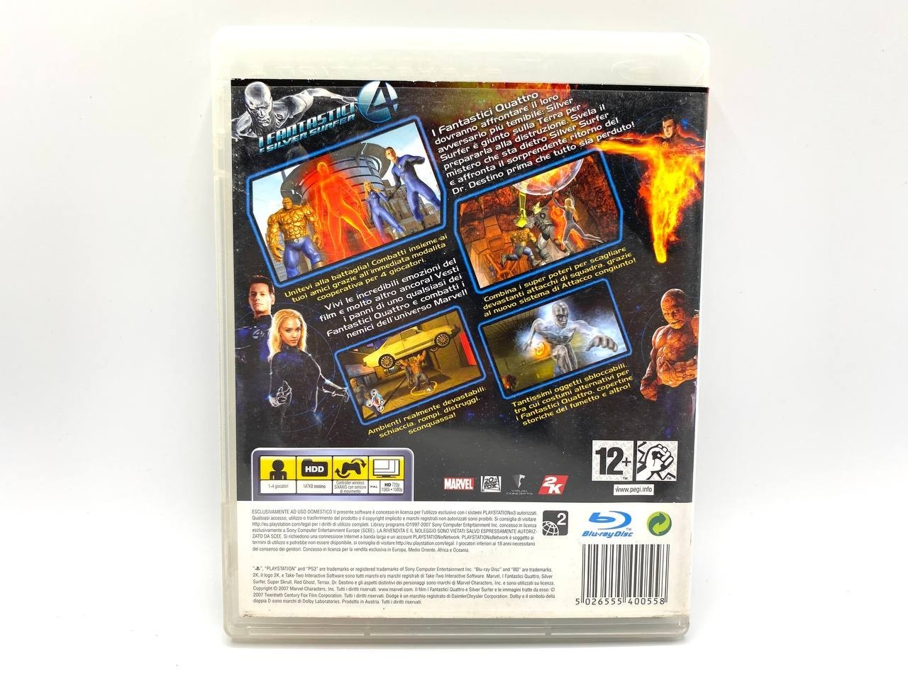 PS3 I FANTASTICI 4 E SILVER SURFER PLAYSTATION 3 Italiano ITA Completo