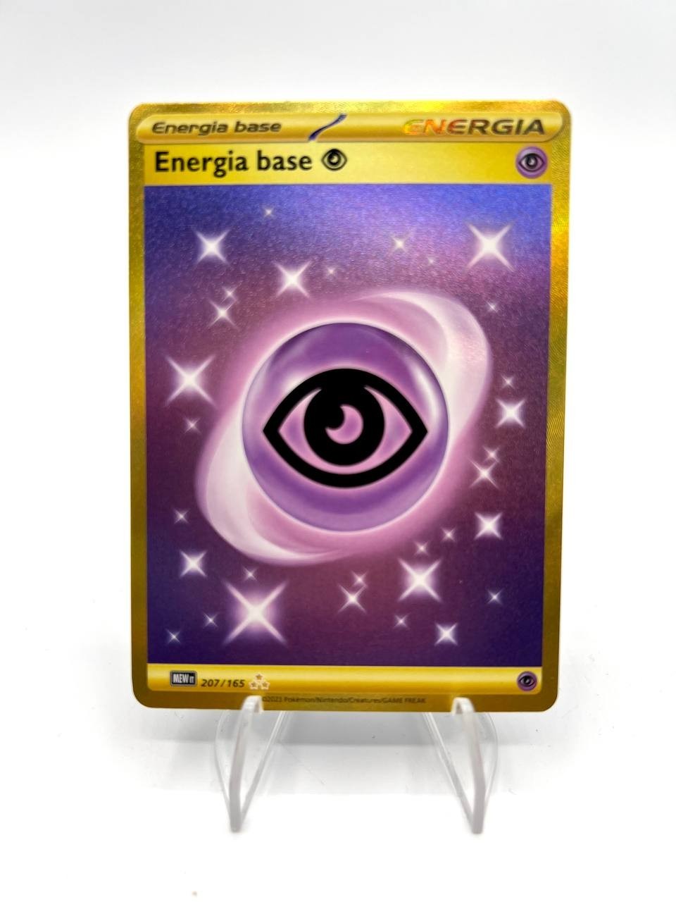 Energia Base Psico Pokemon 156/159 Zenit Regale 207/165 Gold ITALIANO Near Mint