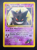 Pokemon Sabrina's Gengar set Gym Challenge GC 29/132 ENG Excellent Vintage