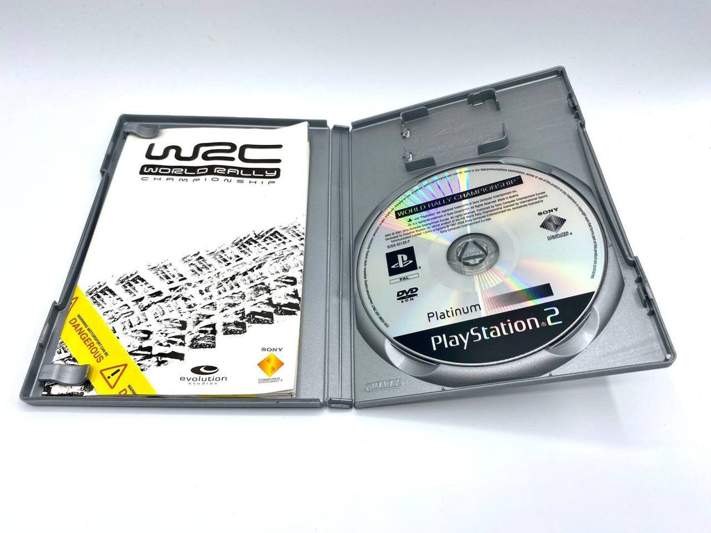 WRC WORLD RALLY CHAMPIONSHIP Gioco PS2 PlayStation ITA PAL Platinum Completo