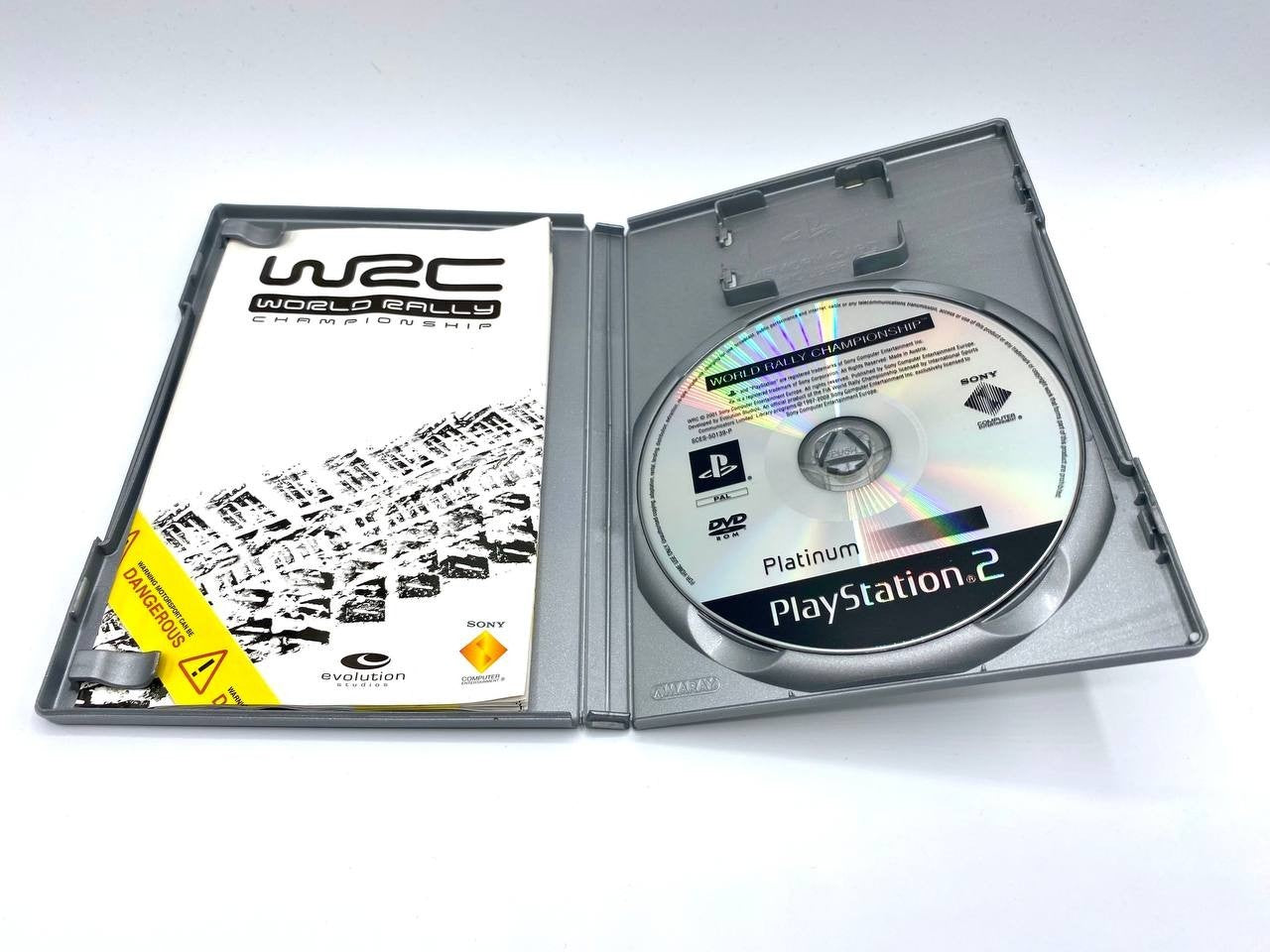 WRC WORLD RALLY CHAMPIONSHIP Gioco PS2 PlayStation ITA PAL Platinum Completo
