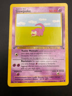 Carta Pokemon Slowpoke 55/62 set Fossil FO Italiano Excellent 1 edizione Vintage