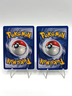 Lotto Pokemon Krabby 51/62 Kingler 38/62 1a edizione Fossil Excellent Italiano