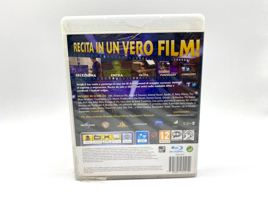 YOOSTAR 2 IN THE MOVIES PS3 GIOCO SONY PLAYSTATION 3 VERSIONE Italinao Sigillato