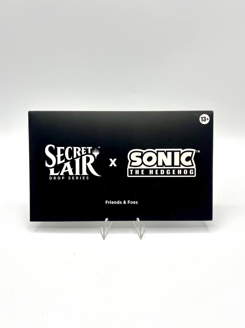 MTG Secret Lair x Sonic The Hedgehog Friends & Foes No Foil Edition SEALED