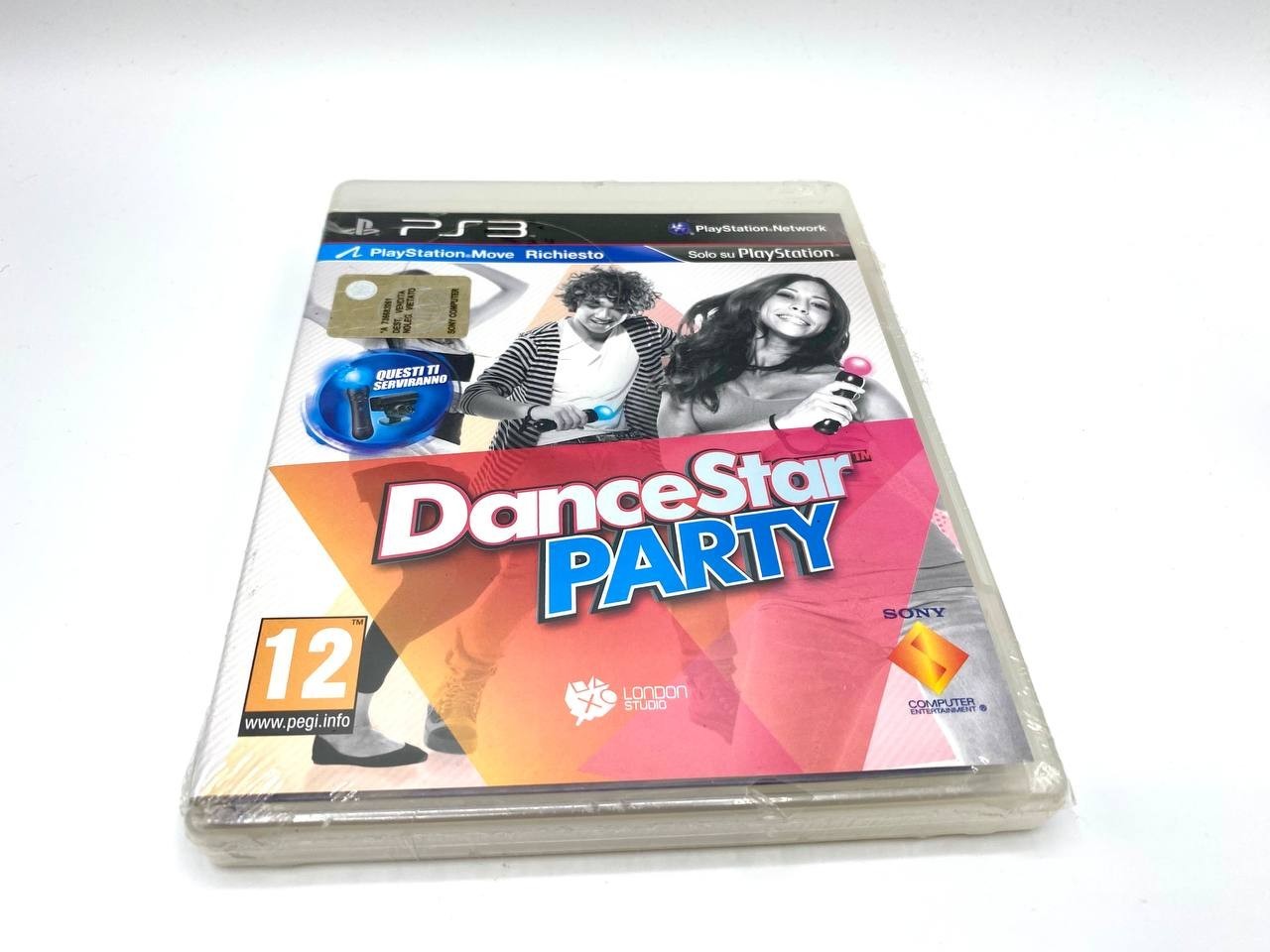 PS3 DANCESTAR PARTY Nuovo Playstation 3 COMPLETO PAL Italiano Sigillato