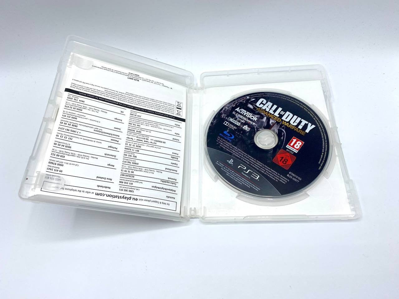 CALL OF DUTY ADVANCED WARFARE PS3 Playstation Inglese ENG Completo Funzionante