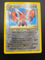 Carta Pokemon Scizor 29/75 Rara No Holo Neo Discovery Vintage Inglese Near mint