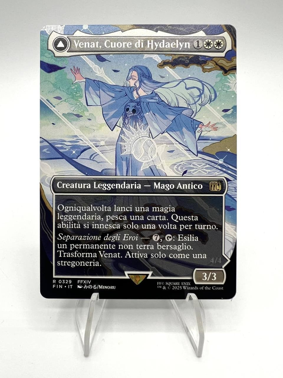 Carta Magic Venat, Heart of Hydaelyn 0329 FIN Final Fantasy Borderless Italiano