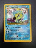 Carta Pokemon Gyarados Base Set BS 6/102 Holo Vintage Excellent Inglese