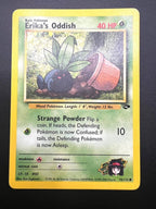 Carta pokemon Erika's Oddish 70/132 set Gym Challenge Inglese Excellent Vintage