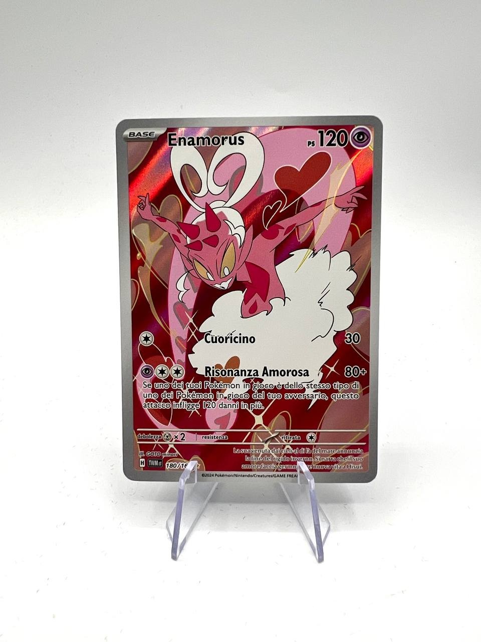 ENAMORUS 180/167 TWM Pokemon Crepuscolo Mascherato art rare italiano near mint