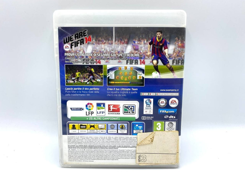 Gioco Fifa 14 Sony PlayStation PS3 Completo Funzionante Italiano EA sports
