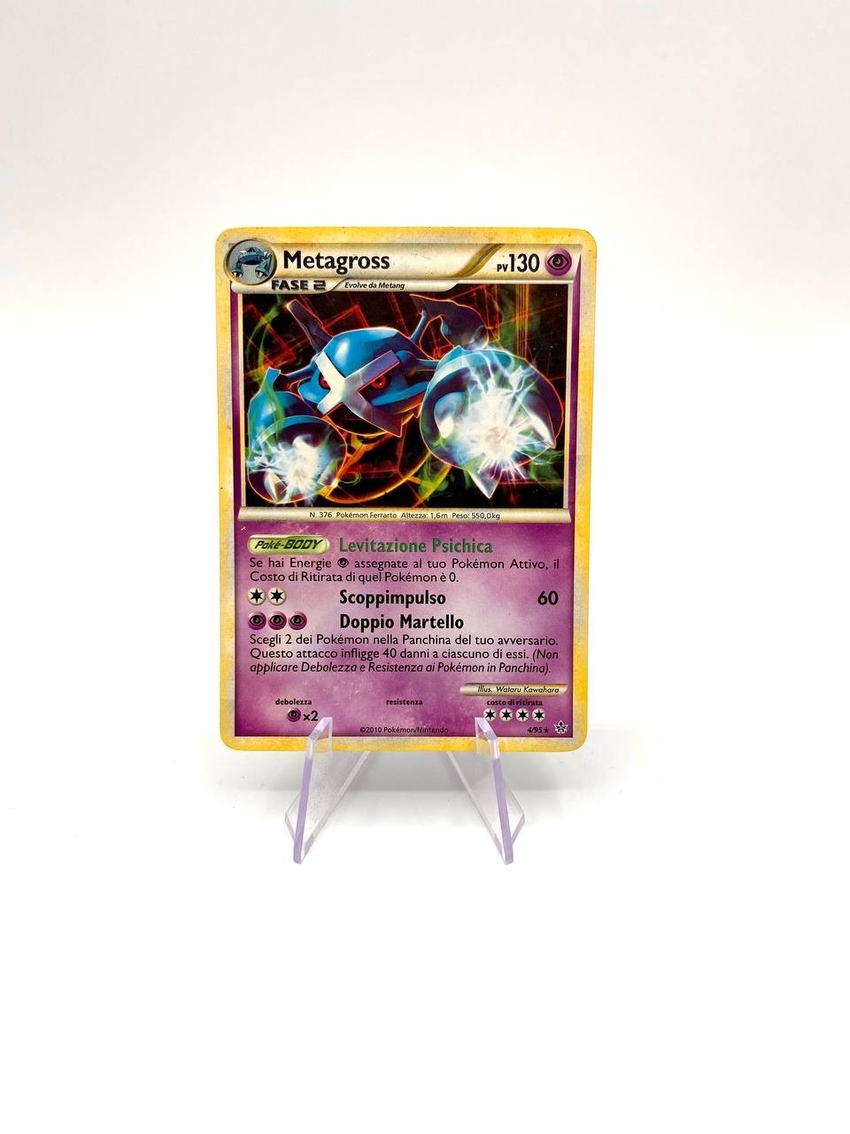 Carta Pokémon Metagross 4/95 set Forze scatenate Italiano Poor no holo