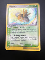 Carta Pokemon Shedinja 11/97 set EX Dragon Holo 2003 Poor Vintage Inglese