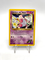 Carta pokemon Sabrina's Mr. Mime 94/132 set Gym Heroes Inglese Excellent No holo