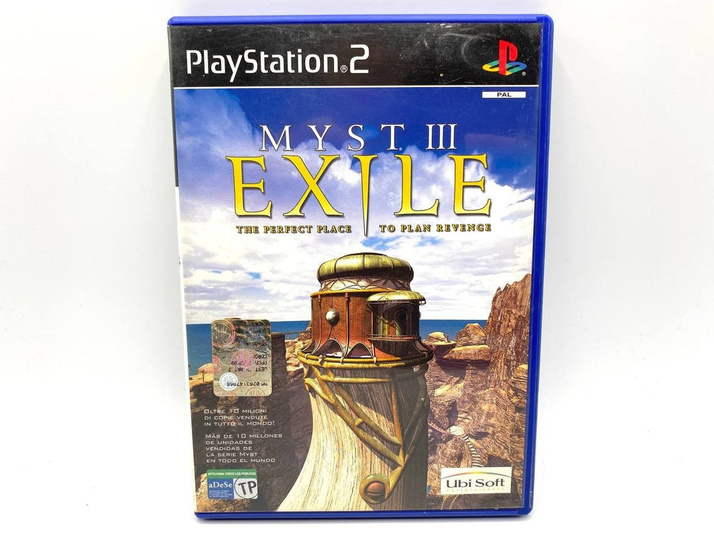 Myst Mist 3 III Exile PS2 Sony PlayStation 2 ITALIANO ITA COMPLETO FUNZIONANTE