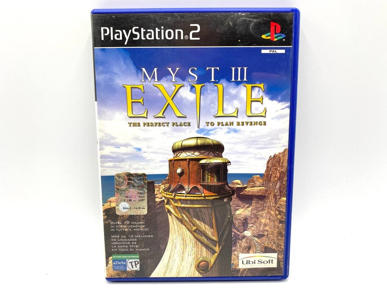 Myst Mist 3 III Exile PS2 Sony PlayStation 2 ITALIANO ITA COMPLETO FUNZIONANTE