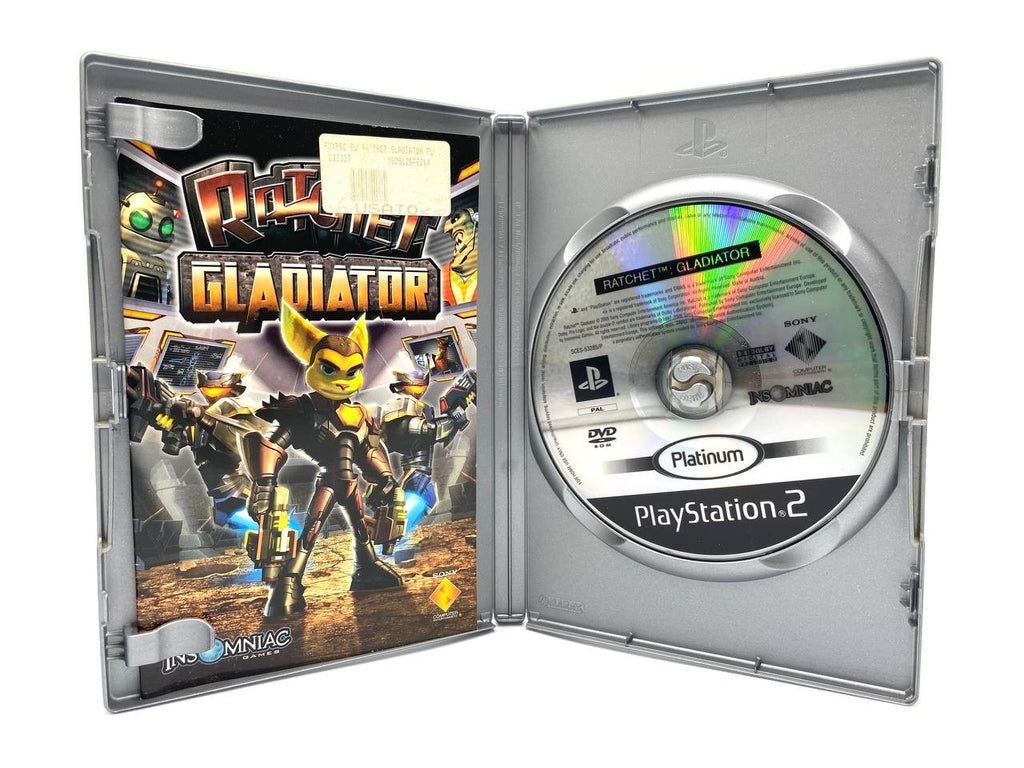 Ratchet Gladiator Pal ITA Platinum Sony PS2 PlayStation Completo Funzionante