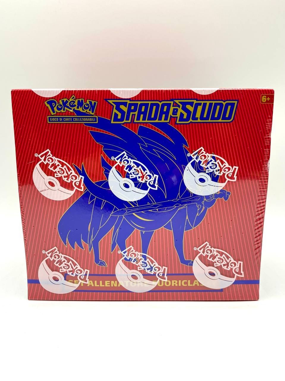 Pokemon ETB Spada Scudo Zacian Set Allenatore Fuoriclasse ITA Sealed Sigillato