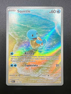 Carta Pokemon Squirtle 170/165 MEW set 151 Holo Near mint Italiano