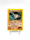 Carta pokemon Brock's Graveler 34/132 set Gym Challenge Vintage inglese Poor