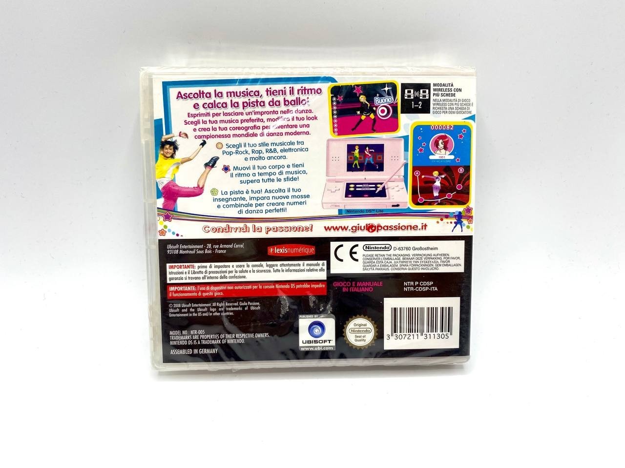 Gioco Giulia passione Danza Moderna Nintendo DS Italiano PAL Completo Sigillato