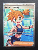 Carta pokemon Vitalità di Misty PBL 111/084 Buio Pesto Italiano Near mint Holo