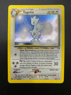 Carta Pokémon set Neo Genesis Togetic 16/111 Holo Vintage Good Inglese