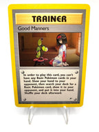 Carta pokemon Good Manners 111/132 set Gym Heroes ENG Vintage no Holo Near mint