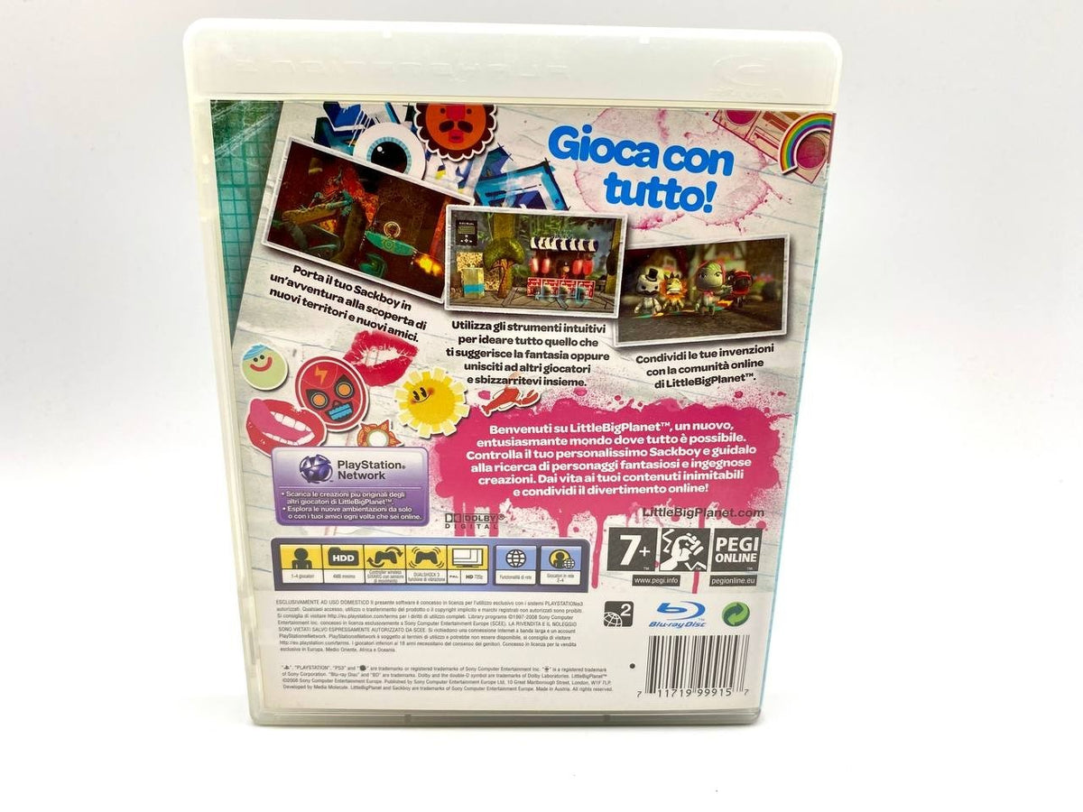 Videogioco Little big planet ps3 Playstation Italiano completo Funzionante