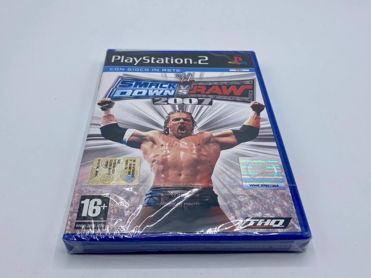 WWE SmackDown VS Raw 2007 PS2 Sony Playstation 2 ITALIANO gioco nuovo SEALED