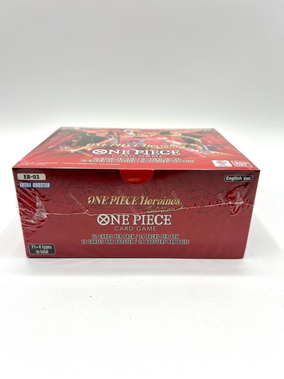 One Piece EB-03 ENG Heroines Edition Extra Booster Box Display 24 SEALED