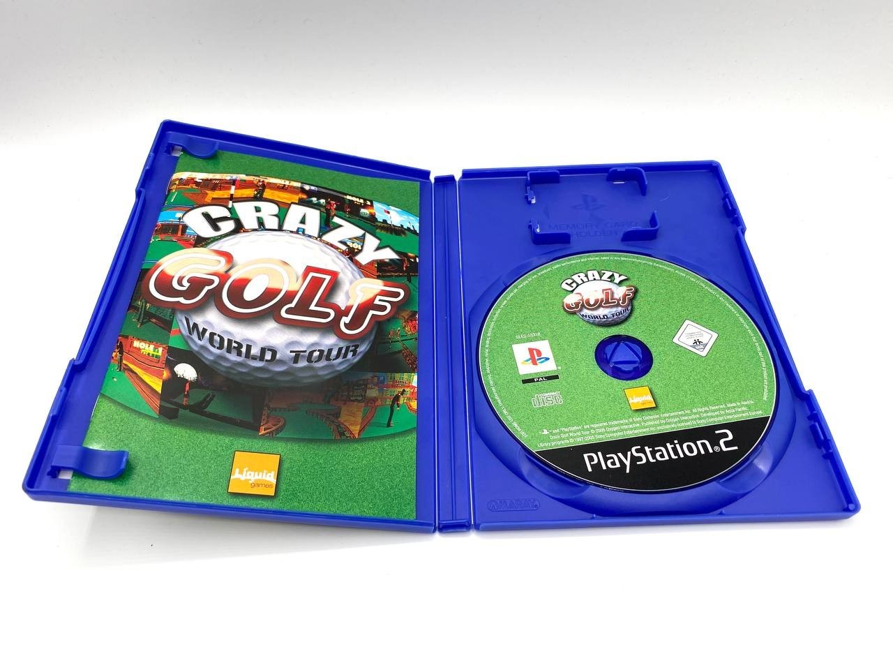 Gioco CRAZY GOLF WORLD TOUR PLAYSTATION 2 PS2 Liquid game Completo Funzionante