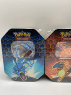 Tin Pokemon Destino Sfuggente Sealed Ita Charizard Gyarados Raichu Carte Tins