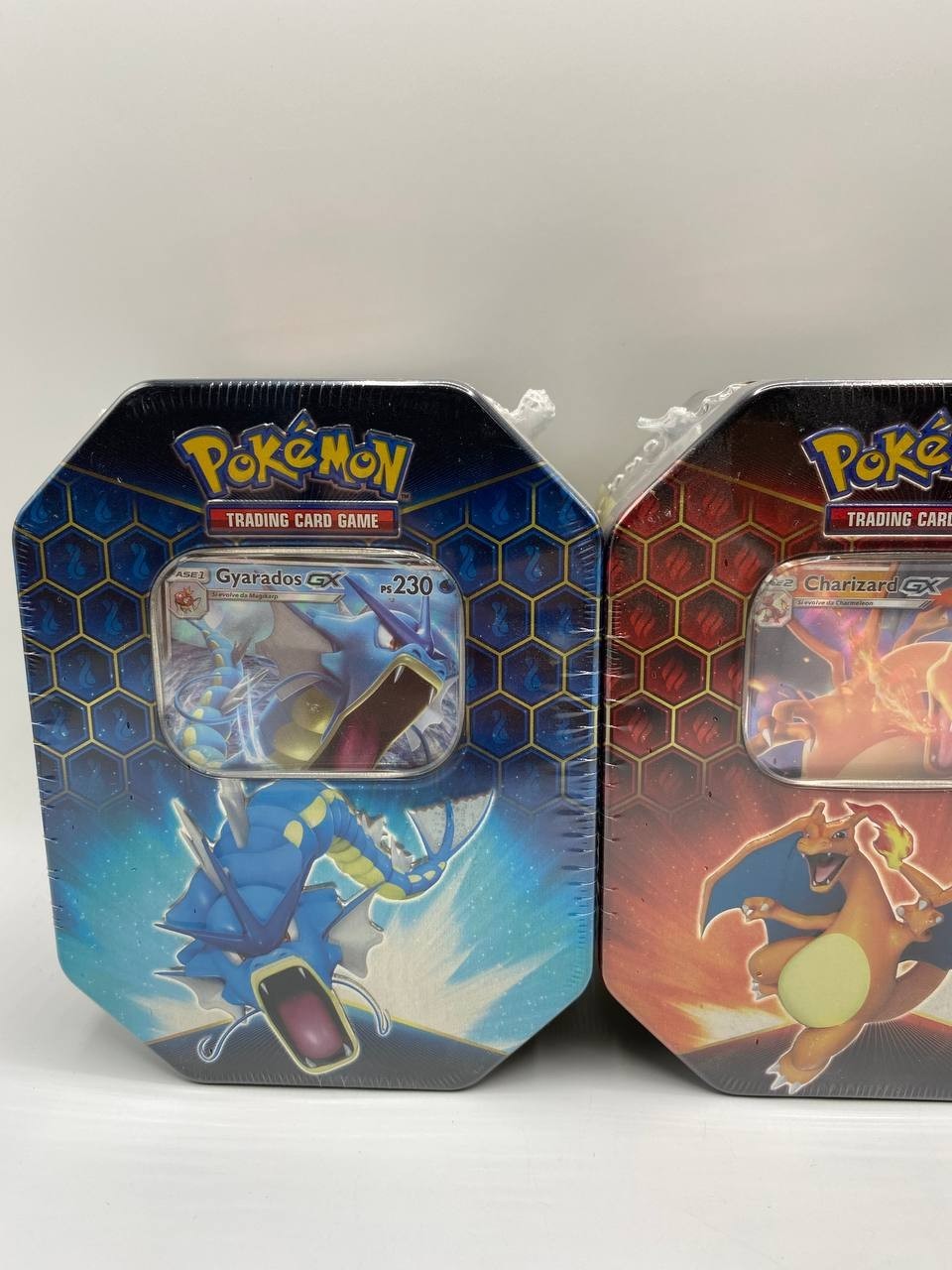 Tin Pokemon Destino Sfuggente Sealed Ita Charizard Gyarados Raichu Carte Tins