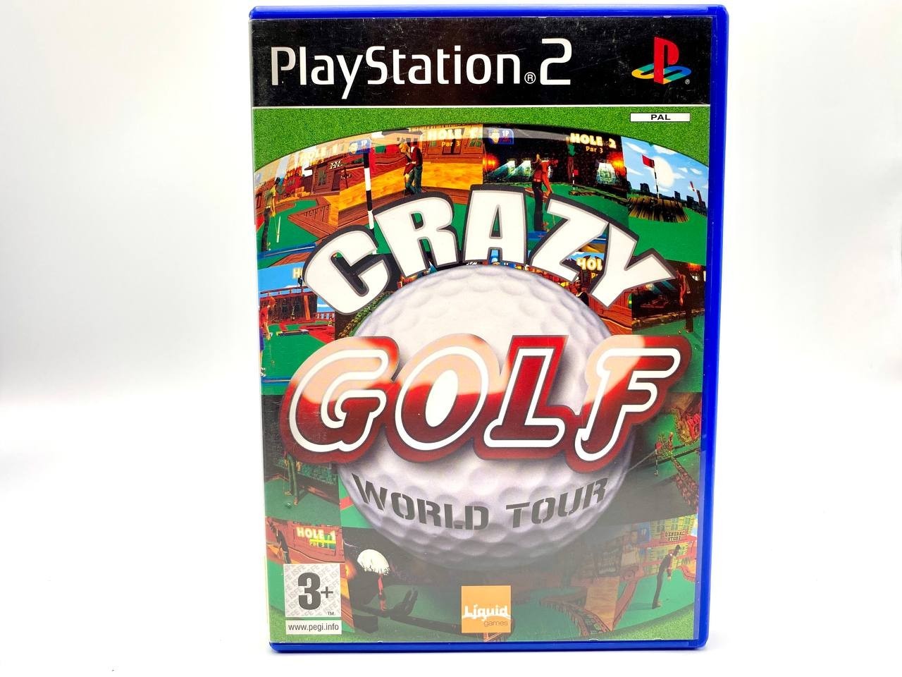 Gioco CRAZY GOLF WORLD TOUR PLAYSTATION 2 PS2 Liquid game Completo Funzionante