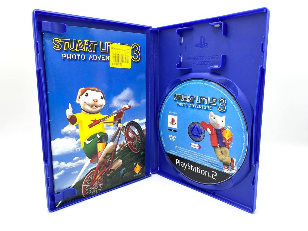Stuart little 3 Photo adventure ps2 sony playstation Completo funzionante ITA