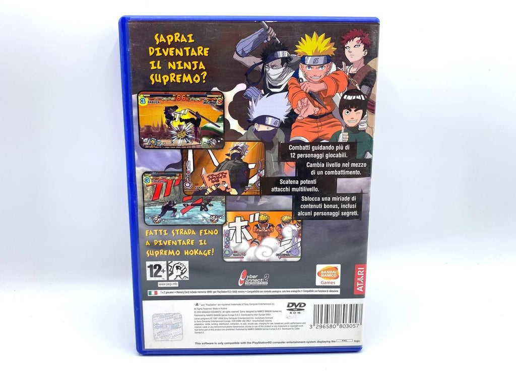 Videogioco Naruto Ultimate Ninja PlayStation 2 PS2 Completo Funzionante Bandai