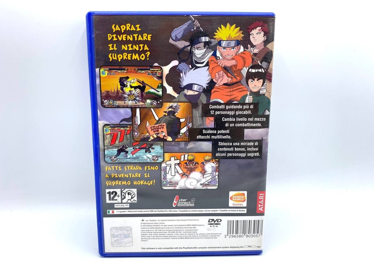 Videogioco Naruto Ultimate Ninja PlayStation 2 PS2 Completo Funzionante Bandai
