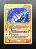 Pokemon Poliwrath 11/115 UF set EX forze segrete Stamped Italiano Holo Excellent