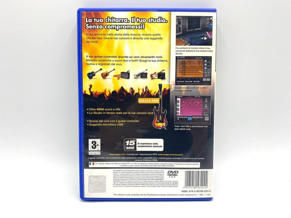 Videogioco MUSIC MAKER ROCKSTAR SONY PS2 Completo Funzionante Italiano