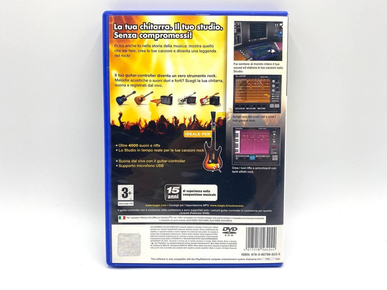 Videogioco MUSIC MAKER ROCKSTAR SONY PS2 Completo Funzionante Italiano