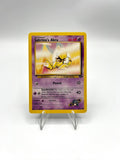Carta pokemon Sabrina's Abra 93/132 set Gym Challenge Good Inglese No holo