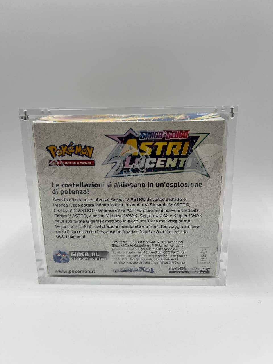 Pokemon Astri Lucenti Box 36 Bustine - Sigillato ITALIANO Sealed + Teca