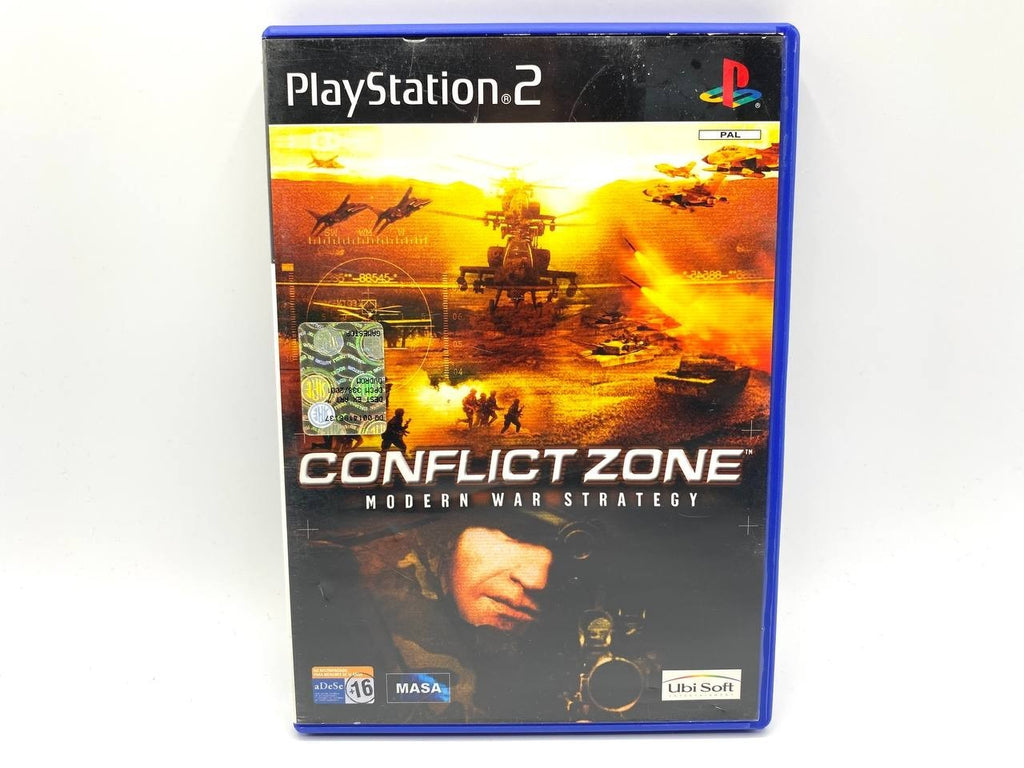 Conflict Zone Modern War Strategy Sony Playstation PS2 ITA Completo Funzionante