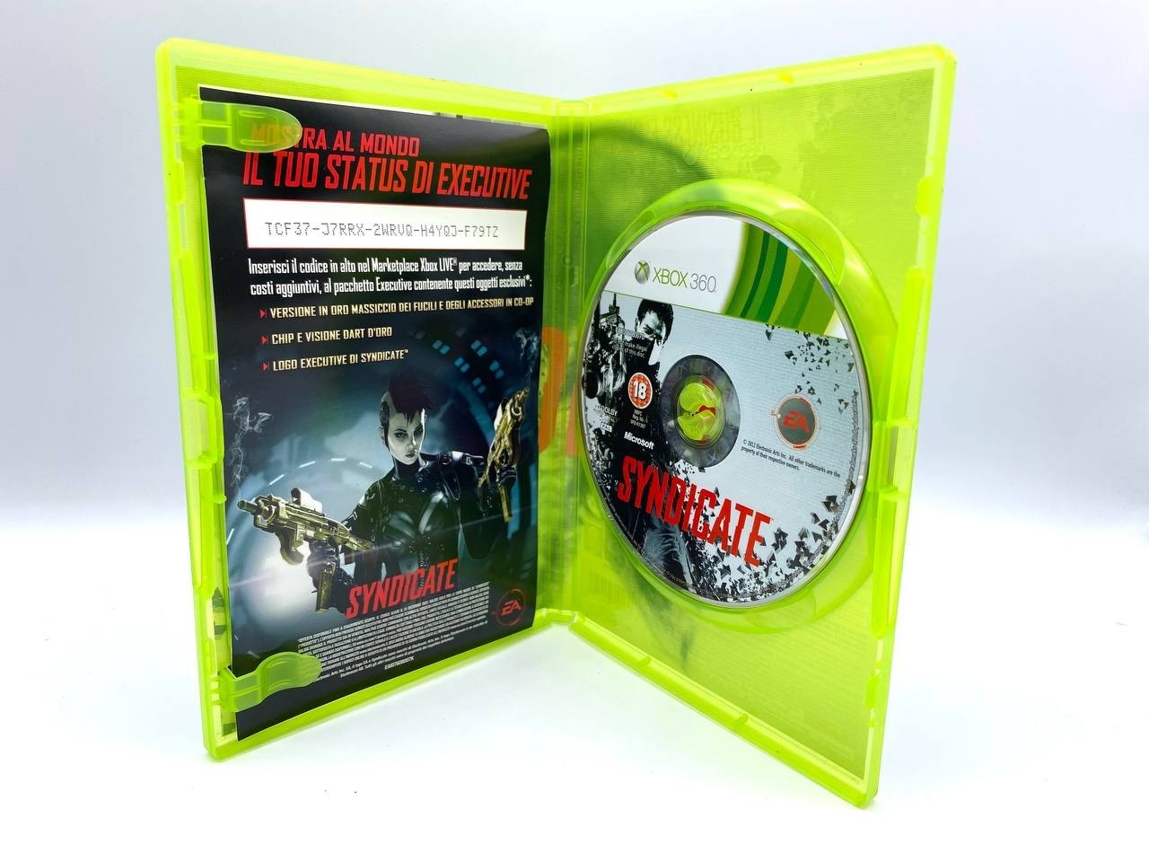 Videogioco Syndicate Microsoft Xbox 360 2012 Completo Funzionante Italiano