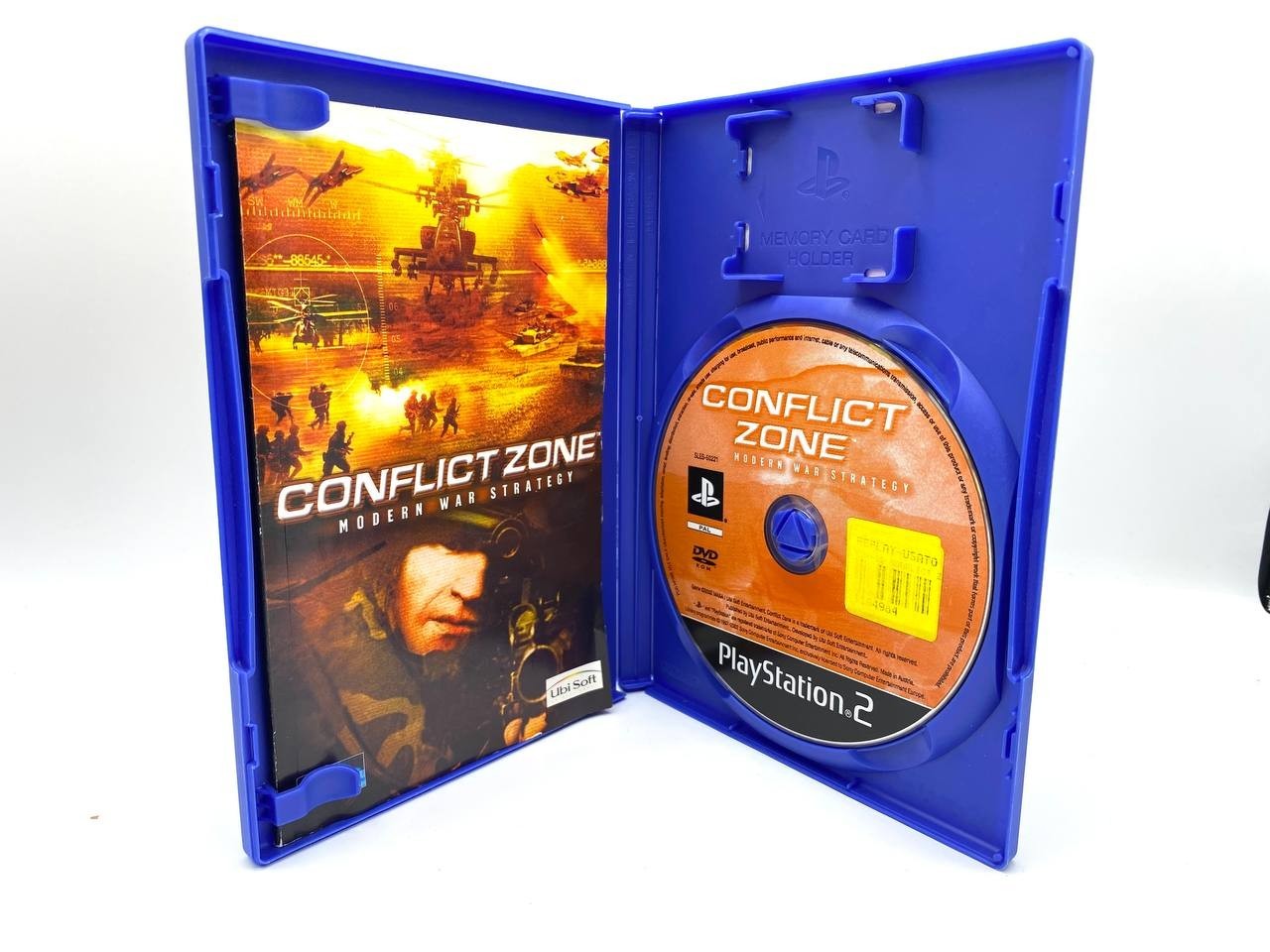 Conflict Zone Modern War Strategy Sony Playstation PS2 ITA Completo Funzionante